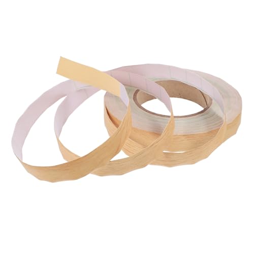 NULYLU 1 Roll Self Adhesive Floor Tiles Tape Wide Maple Pattern Edges Tape for Wall Waistline Decoration Caulk Strip for Seam and Gap Seal Versatile Home Decor