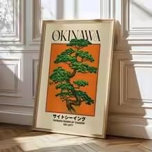 Toile imprimée Okinawa style rétro japonais pour inviter la sérénité chez vous