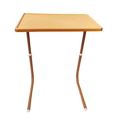 Image of TAVASYA Adjustable Table Mate - Multi Purpose Laptop & Kids Study Table - Sandal Wood Color TYTM9