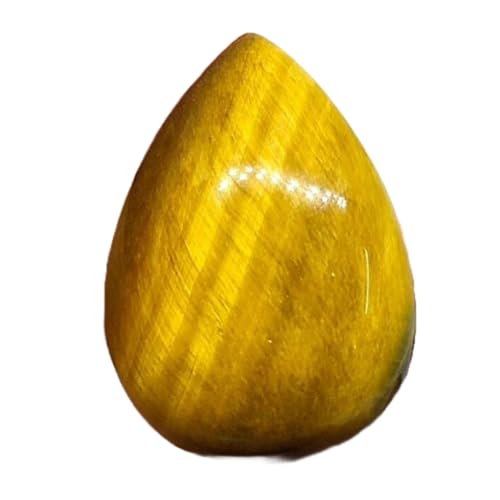 Gemme œil de tigre naturelle en cabochon poire GH_NAT_04456 haut de gamme