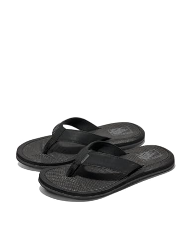 Vans Men's MTE Nexpa Synthetic Sandal, Black/Black/Pewter, 8