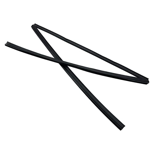 Upgraded Whole Parts Cabinet Seal Flange (Black color) for Whirlpool Part# W10864081 - Replacement & Compatible with Some Estate, Inglis, Jenn Air, Kenmore, Kitchen Aid, Roper & Whirlpool Dishwashers