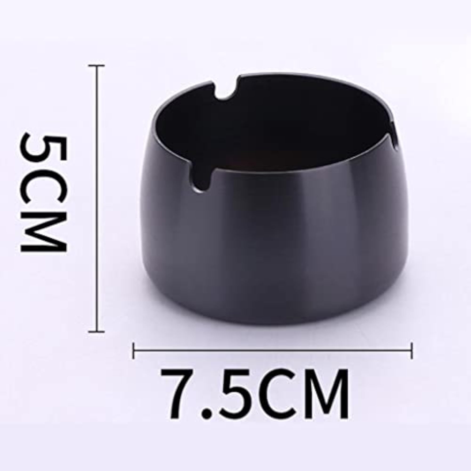 Windproof Stainless Steel Cigar Ash Tray