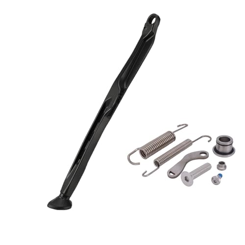 Support de pied CNC premium en alu noir pour moto XC EXC 125 à 500