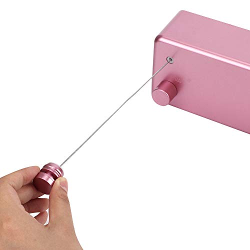 Clothes Line, Clothesline, 13. 1ft Hotel Bathdroom for Balcony Home/1588 (Color : 9024p Pink Double