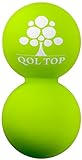 QOL TOP Massage Peanut Ball, Massage Balls for Back, Double Lacrosse Balls Massage, Myofascial Release Ball, Trigger Point Ball.