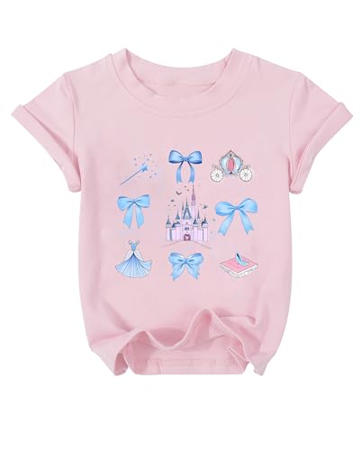 Magical Shirt Girl Cute Magic Graphic Tee Toddler Kids Holiday Vacation Short Sleeve ops 3-10 Years