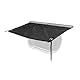 Waterline Design Marine Portlight Cap mit Regen-/Sonne & Moskitonetz (Silber, klein)