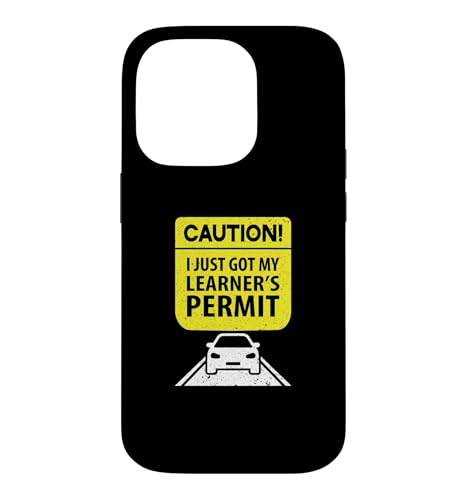 ���� I Just Got My Learner's Permit for Funny Driver �X�}�z�P�[�X iPhone 14 Pro �p
