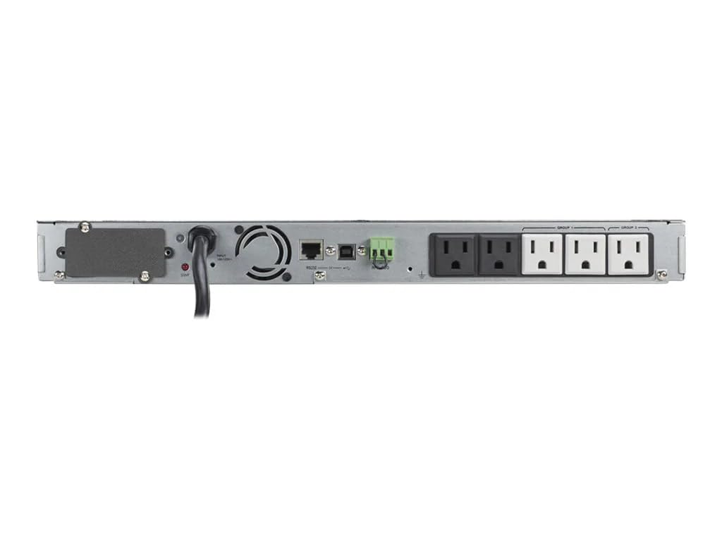 Eaton 5P1500R-L 1440VA 1100W UPS, Lithium-Ion Battery Backup, 120V, True Sine Wave AVR, 5 Outlets, 1U Rack/Tower, LCD, Network Card Ready, ACE 3 Year Warranty Included UPS Only