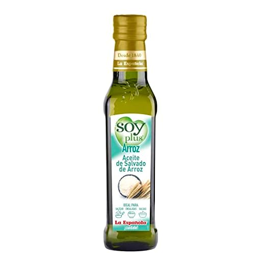 La Española - Aceite de Salvado de Arroz Soy Plus - Cristal 250 ml