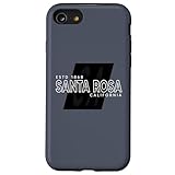 サンタ・ローザ・カリフォルニア/サンタ・ローザ CA パフォーマンス スマホケース iPhone SE (2020) / 7 / 8 用