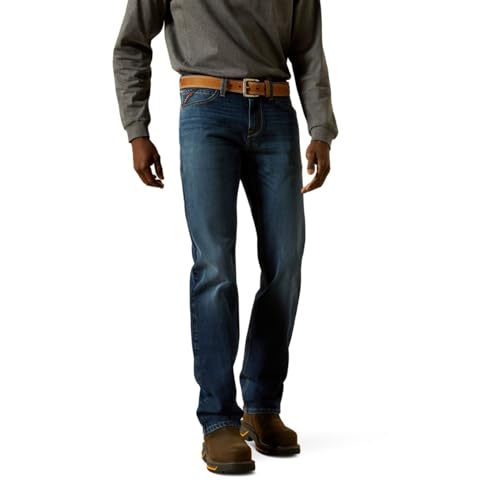 Image of ARIAT Men FR M7 Slim Lightweight DuraStretch Straight Leg Jeans