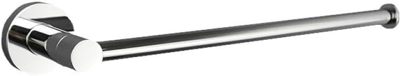 OAKITA Chrome Bathroom Hardware Sets Stainless Steel Toilet Brush Holder WC Roll Paper Towel Bar Shelf Shower Soap Dish Wall Robe Hooks,Paper Holder A