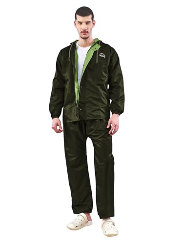 Image of LUX VENUS Reversible Rain Coat for Men.