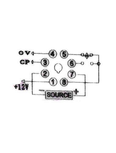 Relais de temporisation DH48J-8A précis de 1 à 999900 pour programmation AC220V