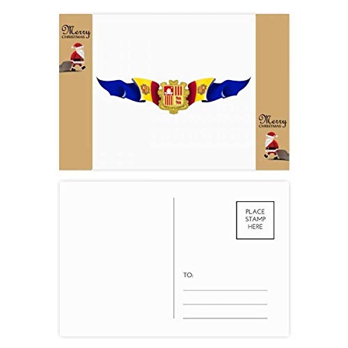 Cartes postales drapeau Andorre lot 20 papeterie souvenir Europe
