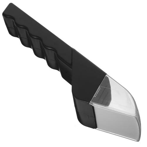 TOKIDNY Rastrillo Portátil para Captura de Insectos y Arañas Herramienta Manual de Plástico Negro para Uso en Interiores y Exteriores Fácil de Transportar y Reutilizable