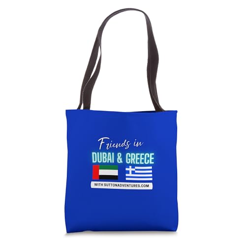Friends in Dubai & Greece Tote Bag