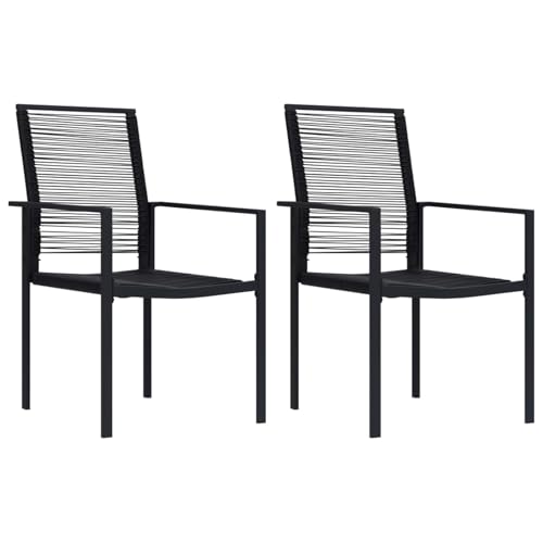 Gecheer 2er Set Gartenstühle Gartenstuhl Hochlehner Armlehnen...