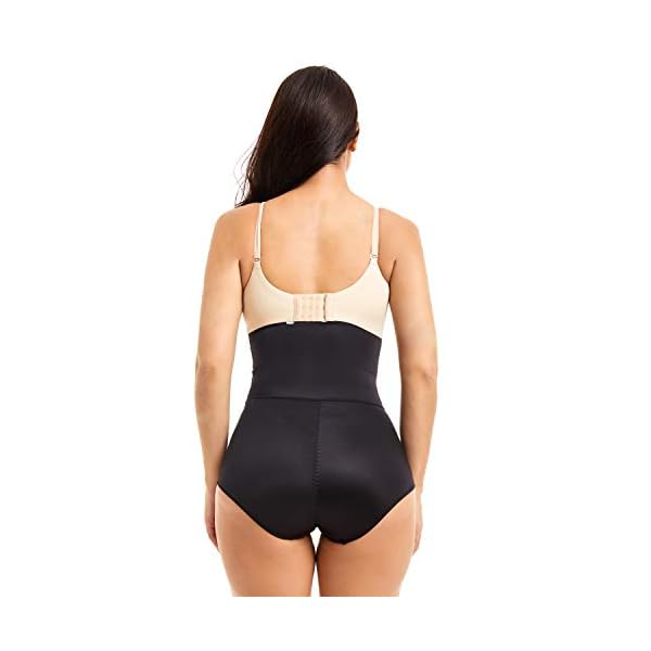 COHTB-Womens-Tummy-Control-Shapewear-Panties-Hi-Waist-Body-Shaper-Underwear-Butt-Lifter-Slimming-Briefs COHTB Women's Tummy Control Shapewear Panties Hi-Waist Body Shaper Underwear Butt Lifter Slimming Briefs Black