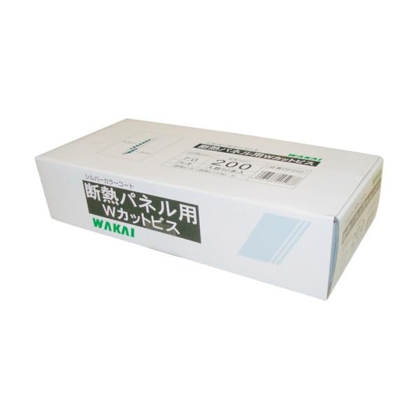 Wakai DP100 W Cut Screws for Thermal Panels 2.4 x 3.9 inches (6.0 x 100 mm)