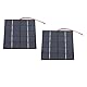 2pcs 1.2W 5V Kleine Solarpanel, Solar Power Solution, Polykristalline Solarpanel für Telefon -Tablet -Kamera, 100x100 Mm Kleine Solarmodule