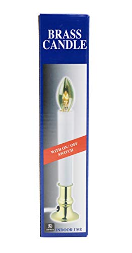Creative Hobbies 6077X6 ® Pack Of 6 Electric Window Candle With On/Off Switch, Light Bulb thumb #7