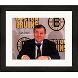 Autograph Warehouse 639284 8 x 10 in. Harry Sinden Autographed Photo - Boston Bruins - No.SC3 Matted & Framed