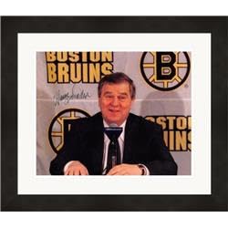 Autograph Warehouse 639284 8 x 10 in. Harry Sinden Autographed Photo - Boston Bruins - No.SC3 Matted & Framed