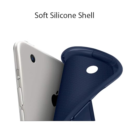 Image of M Cart Smart Flip Case Cover for Apple iPad 9.7 inch, Blue | 5th /6th Gen Compatible, Air 1 Air 2 Compatible, A1822 A1823 A1893 A1954