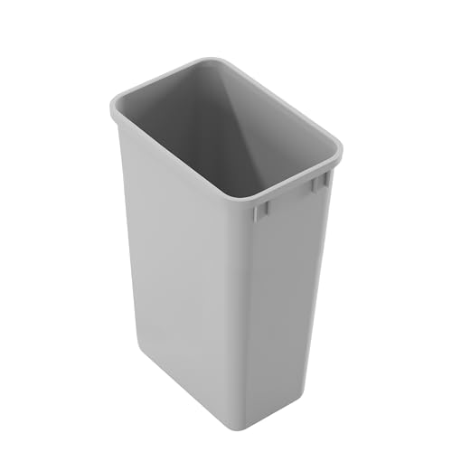 Dowell 50L Wastebasket Grey