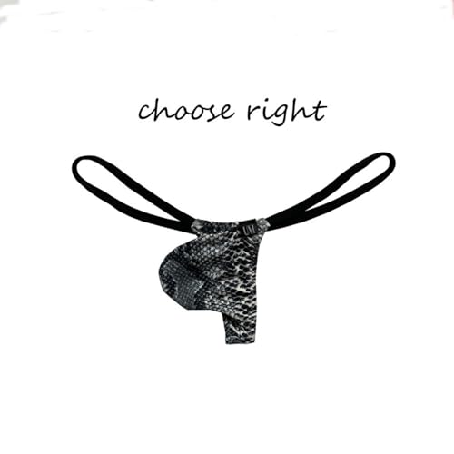 Men's Sexy Low Rise Thong T-Back Bulge Pouch Bikini Briefs3