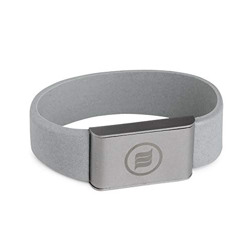 Preisvergleich Produktbild Memon Armband gegen Wellen, elektromagnetisch, Größe M, Grau