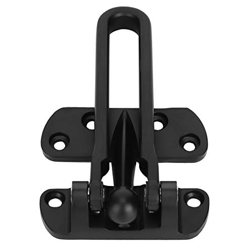 Image of Security Door, Stainless Steel Padlock Hasp, AntiTheft Gate Lock Buckle Security Guard Door Lock with Screws for, Hardware Hasps (#1)