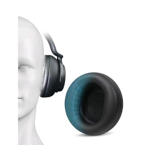 Almohadillas de repuesto compatibles con Microsoft Surface GEN I y GEN II auriculares (gris y negro) miniatura 5