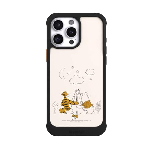 Coque iPhone 16 Pro Max MagSafe Winnie l'ourson Disney NIVOmax Noire