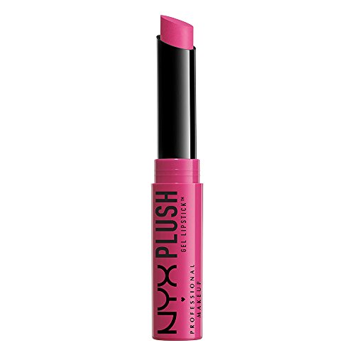 NYX Professional Makeup Plush Gel Lipstick, Fizzy Berries, 0.05 Ounce