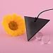 Heka Naturals Shungite Crystal Necklace Pendant | Healing Crystals & Chakra Necklace - Gemstone Jewelry for Men & Women - Spiritual and Joyous Gifts (Reverse)