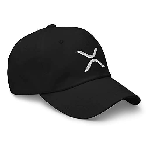 XRP Crypto Embroidered Dad hat Cryptocurrency Baseball Cap - Image 3