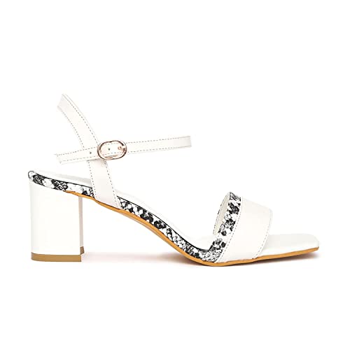 Image of Marc Loire Women's Slip on Casual Solid Sandals Heels