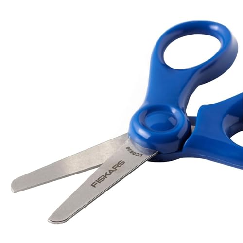 Fiskars 5 Inch Blunt-tip Kid Scissors, Blue - image 2