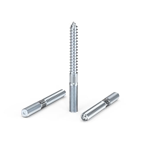 ORTAVA Self Tapping Double Head Screws (M10*100), Silber