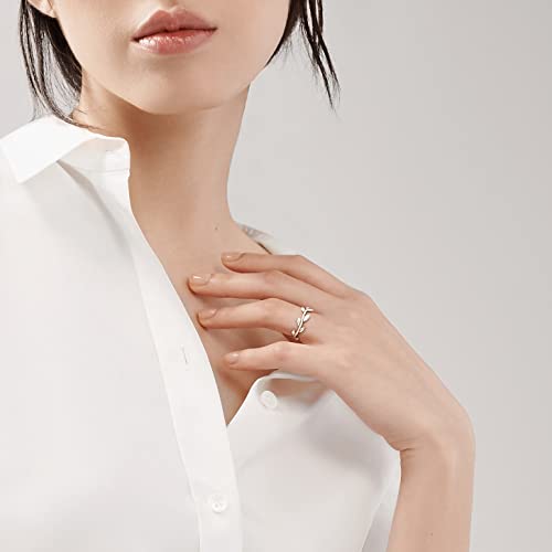 Choose Your Color 925 Sterling Silver, 18K Gold Plated Olive Leaf Band Ring Beutiful Fine Jewelry Perfect for Special Occasion Ring Gift for Women and Girls Size US 4 to 132