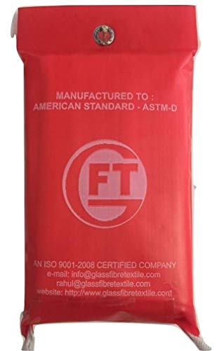 Image of GFT Fire Blanket Size 1 meter x 1 meter (White)