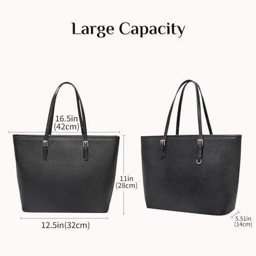 Sac fourre-tout en cuir synthétique premium avec finitions de qualité supérieure