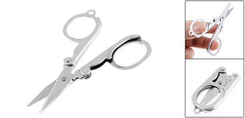Focus Mustache Beard Eyebrow Nose Hair Trimming Scissor for Salon Use, 20 Gram, Silver, Pack of 1 1