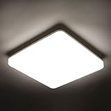 Ahorro de energía: En su interior lleva la placa de LED SMD 2835. El LED integrado de alta calidad tiene un excelente rendimiento de 110 lúmenes/W, por lo que podemos obtener 2640 lúmenes con un consumo de tan sólo de 24W. La iluminación LED ahorra hasta el 80% en consumo energético.