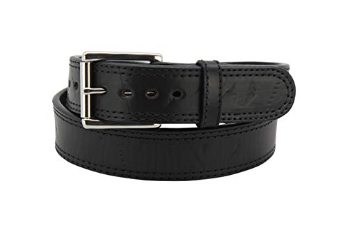 BullhideBelts.com Men's Leather Distressed Belt, 1.75” Wide