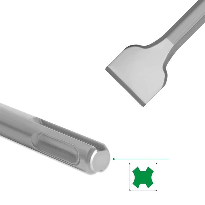 Scalpello Per Martello Tassellatore BOSCH PROFESSIONAL 2609390394 - Foto 2